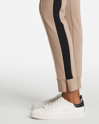 Zenergy® Double-Knit Contrast Ankle Pants click to view larger image.
