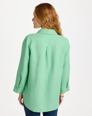 No Iron™ Linen Shirt click to view larger image.