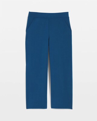 Zenergy® Sueded Scuba Cropped Pants click to view larger image.