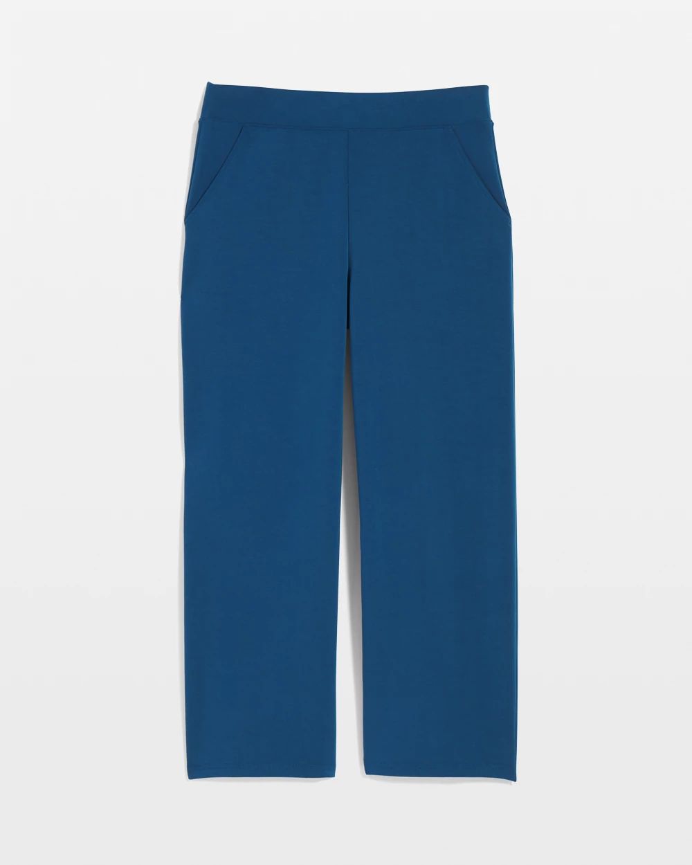 Zenergy® Sueded Scuba Cropped Pants