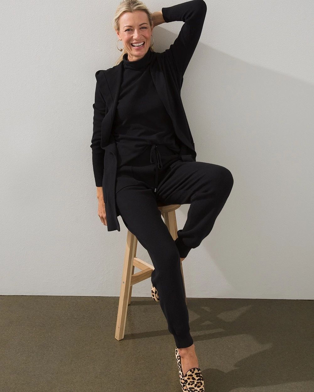 Zenergy Cotton-Cashmere Blend Cardigan
