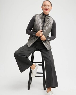 Faux Leather Vest