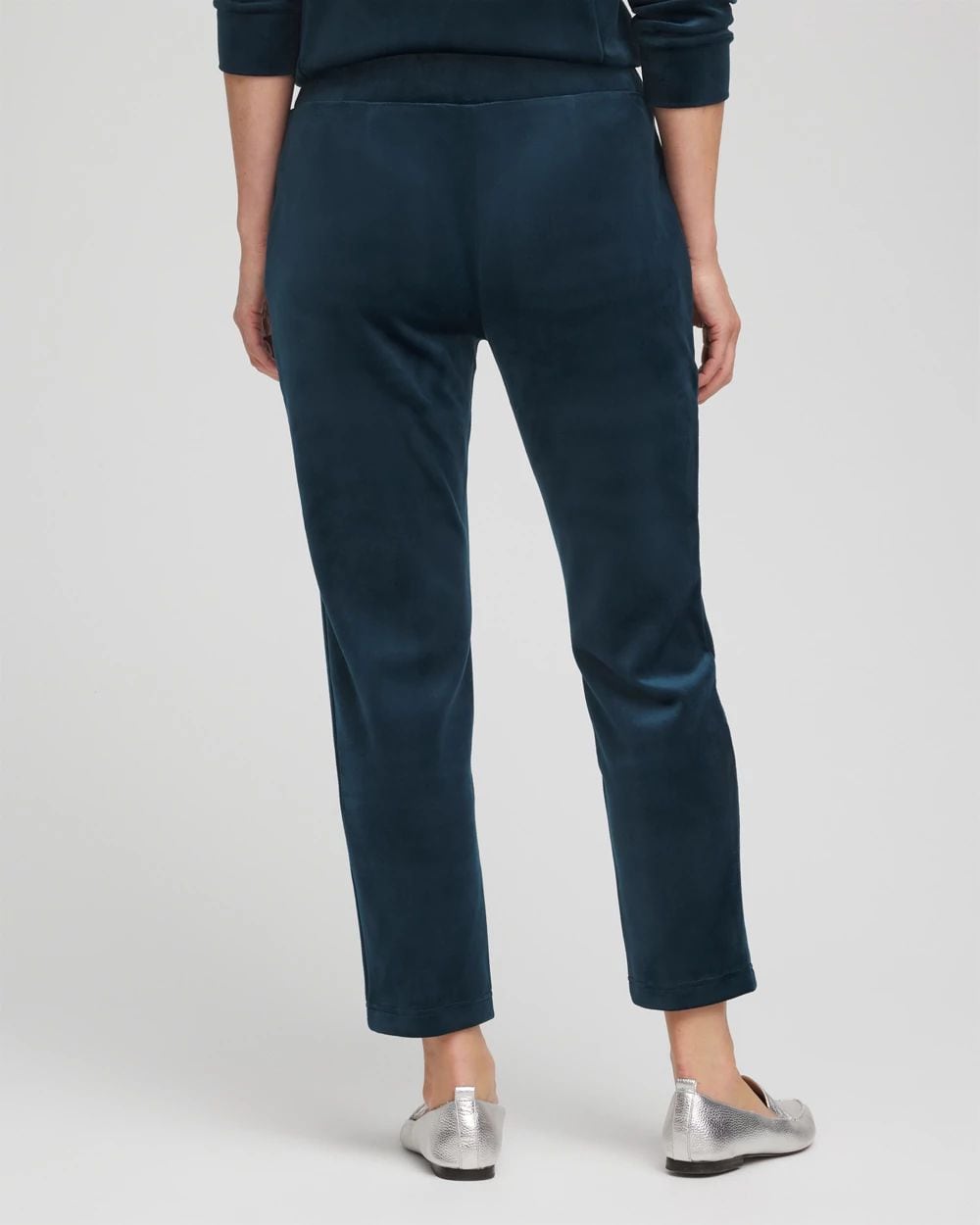 Zenergy® Velour Tapered Ankle Pants click to view larger image.