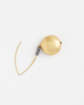 No Droop™ Sphere Threader Earrings