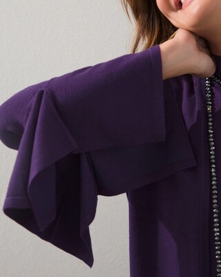 Drape Sleeve Cardigan