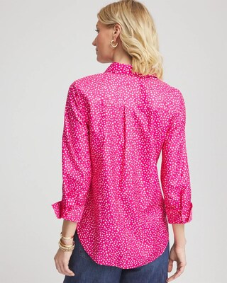 No Iron™ Cheetah Stretch Shirt click to view larger image.