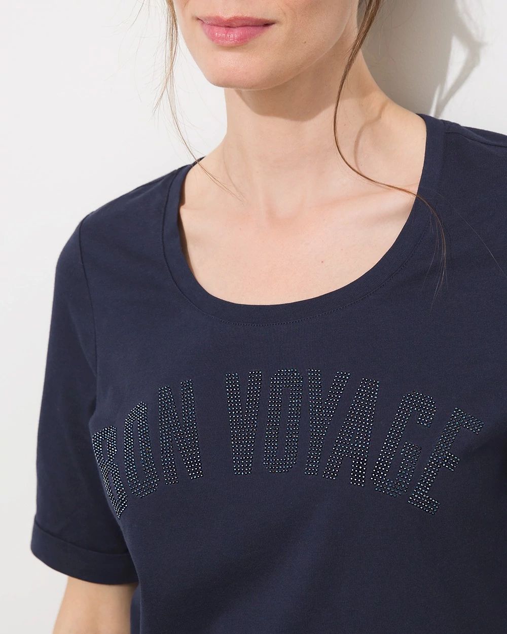 Bon Voyage Scoop Neck Tee