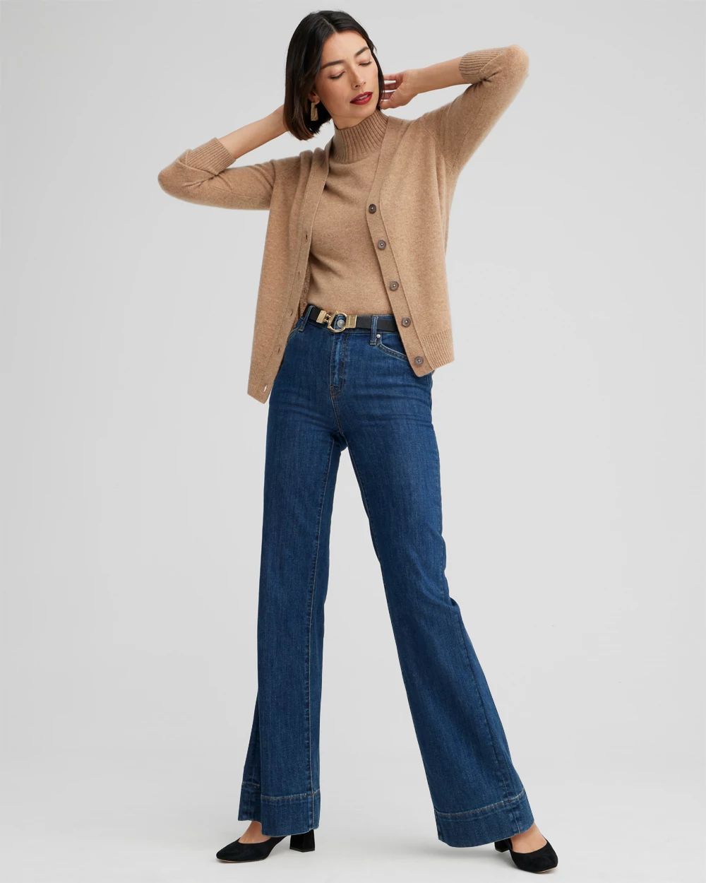 Cashmere Cardigan Sweater