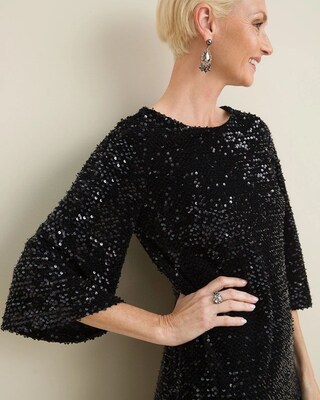 Velvet Sequin Dress