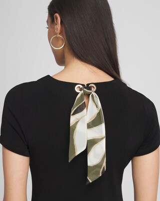 Travelers™ Fit and Flare Tie Back Dress click to view larger image.