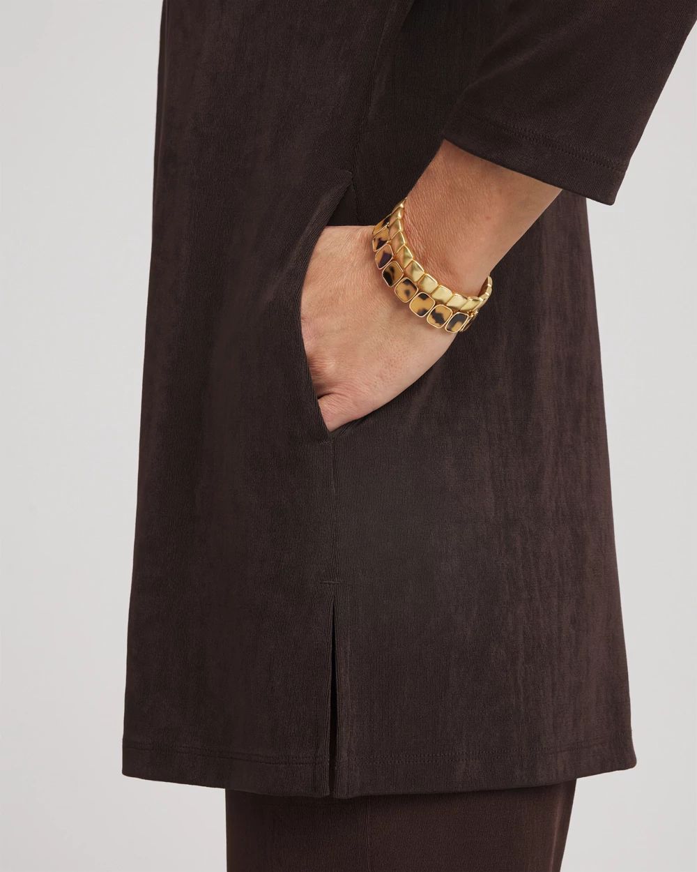 Travelers Classic Long Knit Jacket
