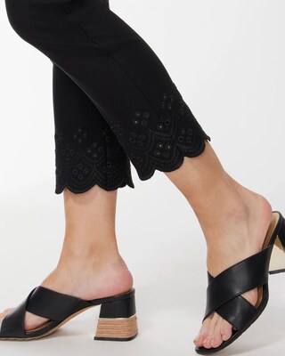 Brigitte Scallop Hem Crops