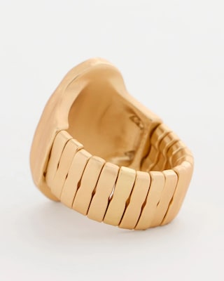 Turquoise Blue Stretch Ring click to view larger image.