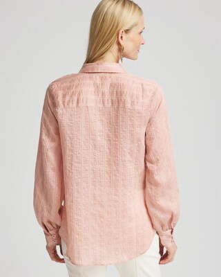 Classic Soft Button-front Blouse click to view larger image.
