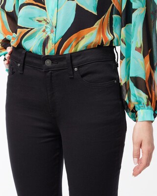 Black High Rise Flare Jeans
