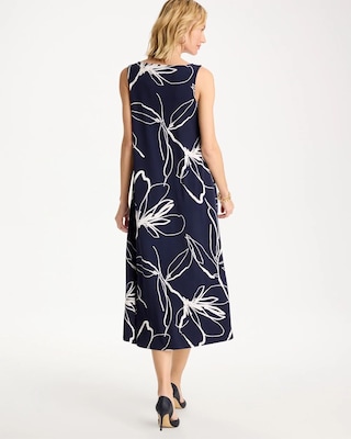 Travelers™ Knit Botanical Jeweled Dress click to view larger image.