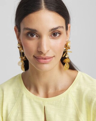 Statement Butterfly Filigree Earrings click to view larger image.