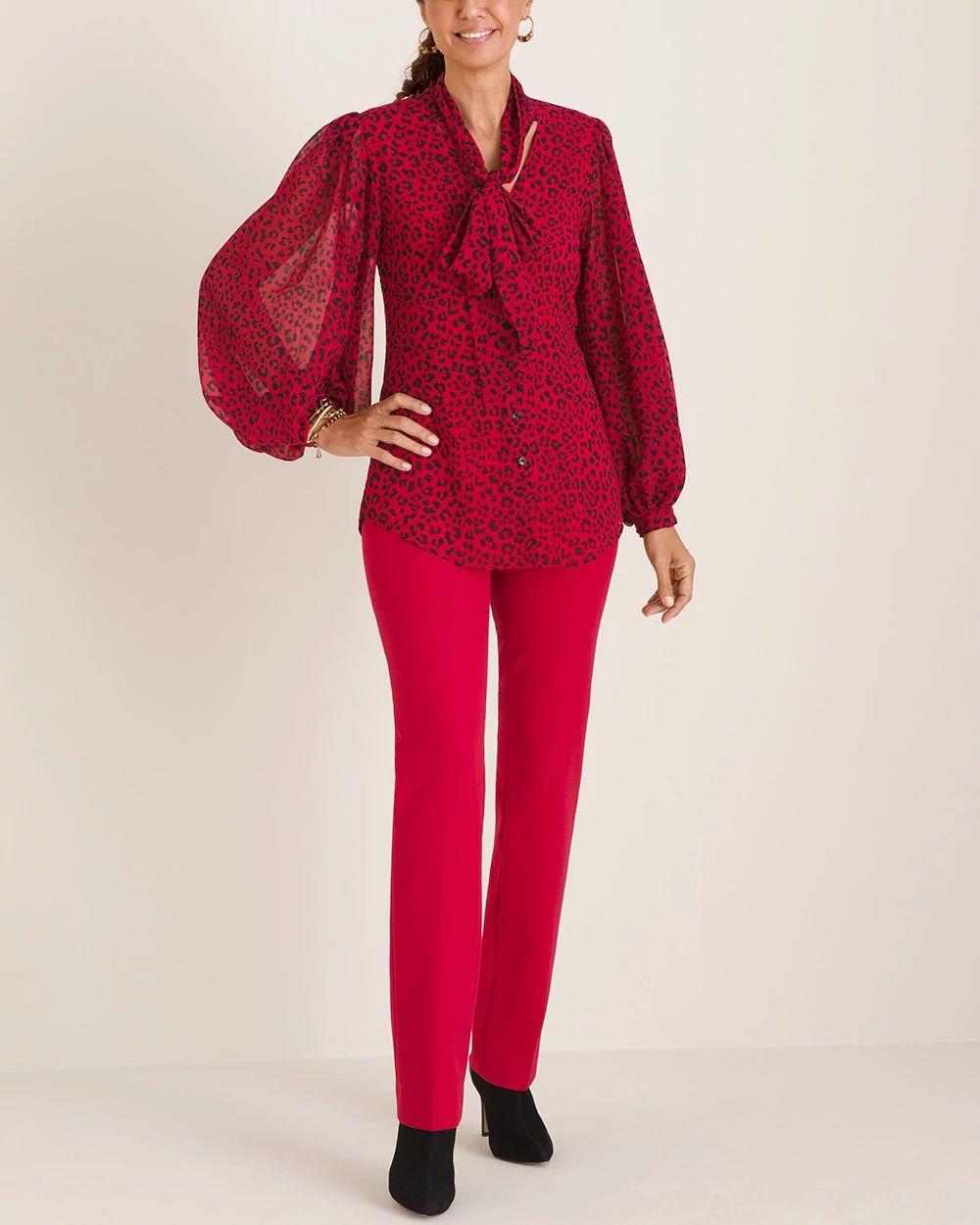 So Slimming Sophia Straight-Leg Pants