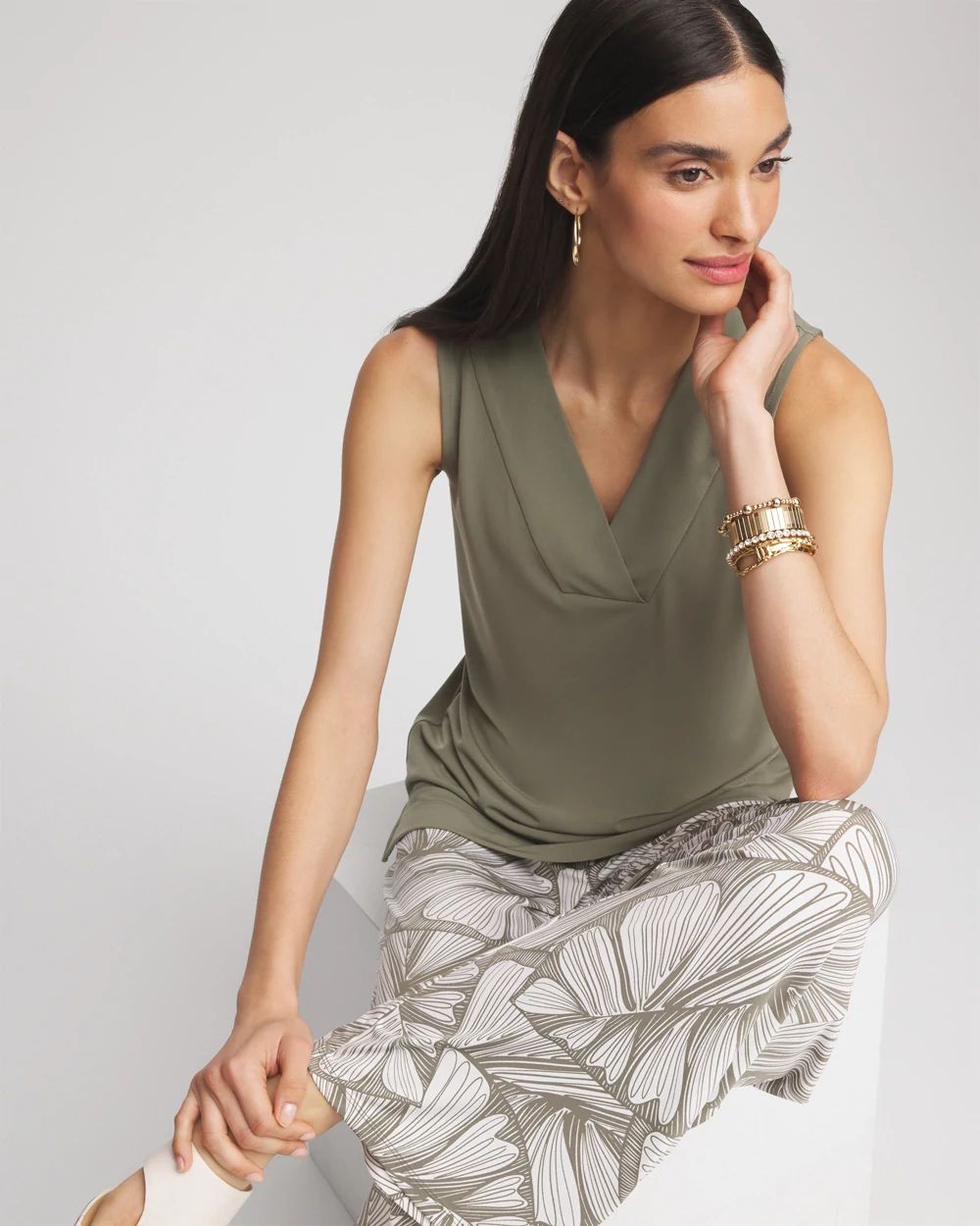 Travelers™ Knit V-Neck Tank