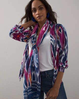 Ikat Oblong Scarf