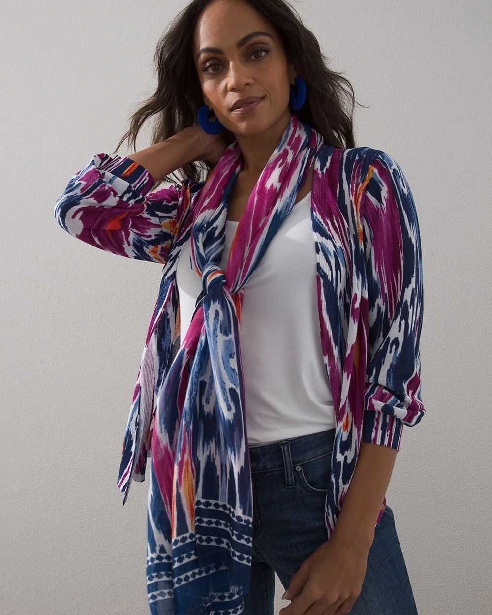 Ikat Oblong Scarf