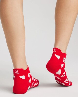 Heart Ankle Sport Socks click to view larger image.
