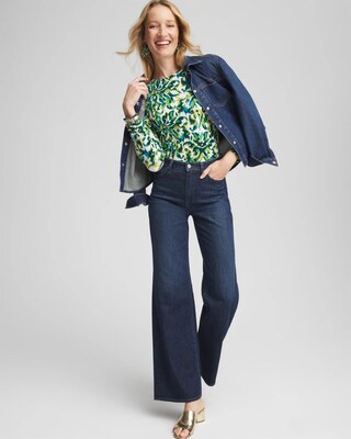 Touch of Cool™ Ikat Layering Tee click to view larger image.