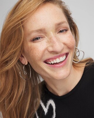 Heart Hoop Earrings