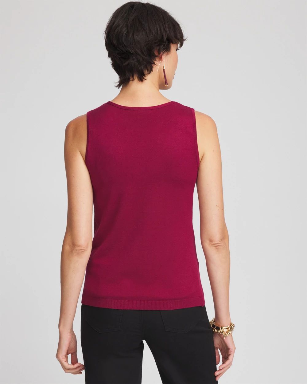 V-neck Sweater Tank