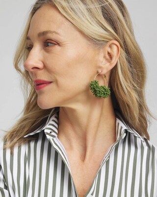 No Droop™ Seed Bead Cluster Earring
