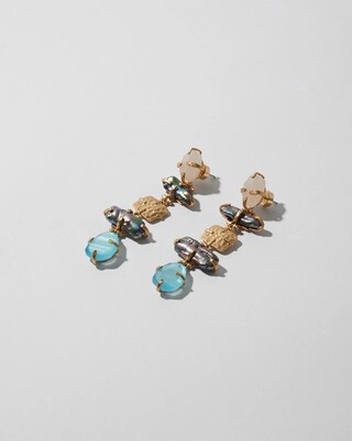 Linear Drop Earrings