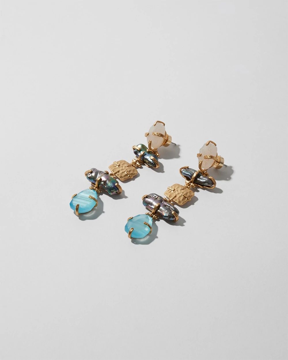 Linear Drop Earrings