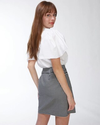 Brigitte Gingham Skort