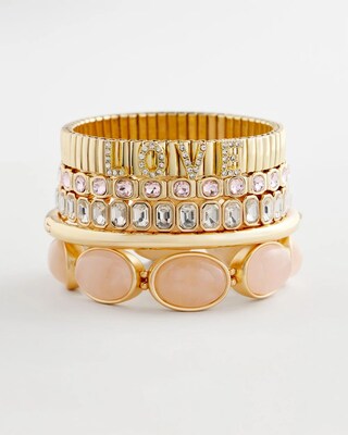 Love Watch Band Bracelet click to view larger image.