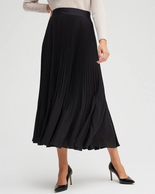 Black Label Release Pleat Skirt