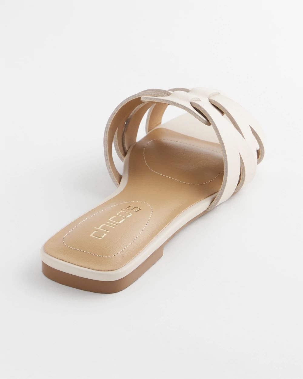 Cassidy Cross-Strap Slide Sandals