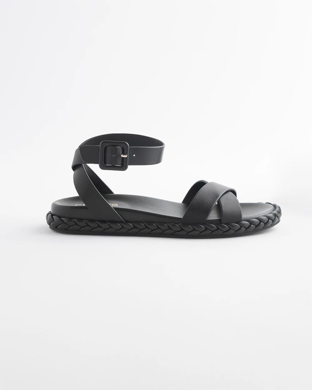 Leather Braided Sandals