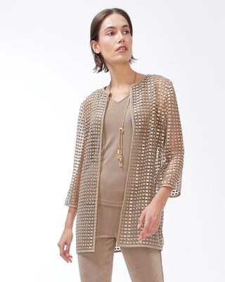 Travelers Collection Eyelet Jacket