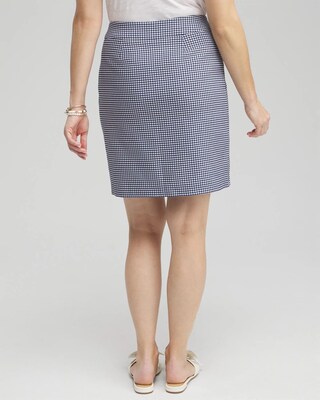 Brigitte Pull-On Gingham Skort