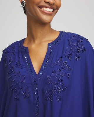 Embellished Kaftan Dress click to view larger image.