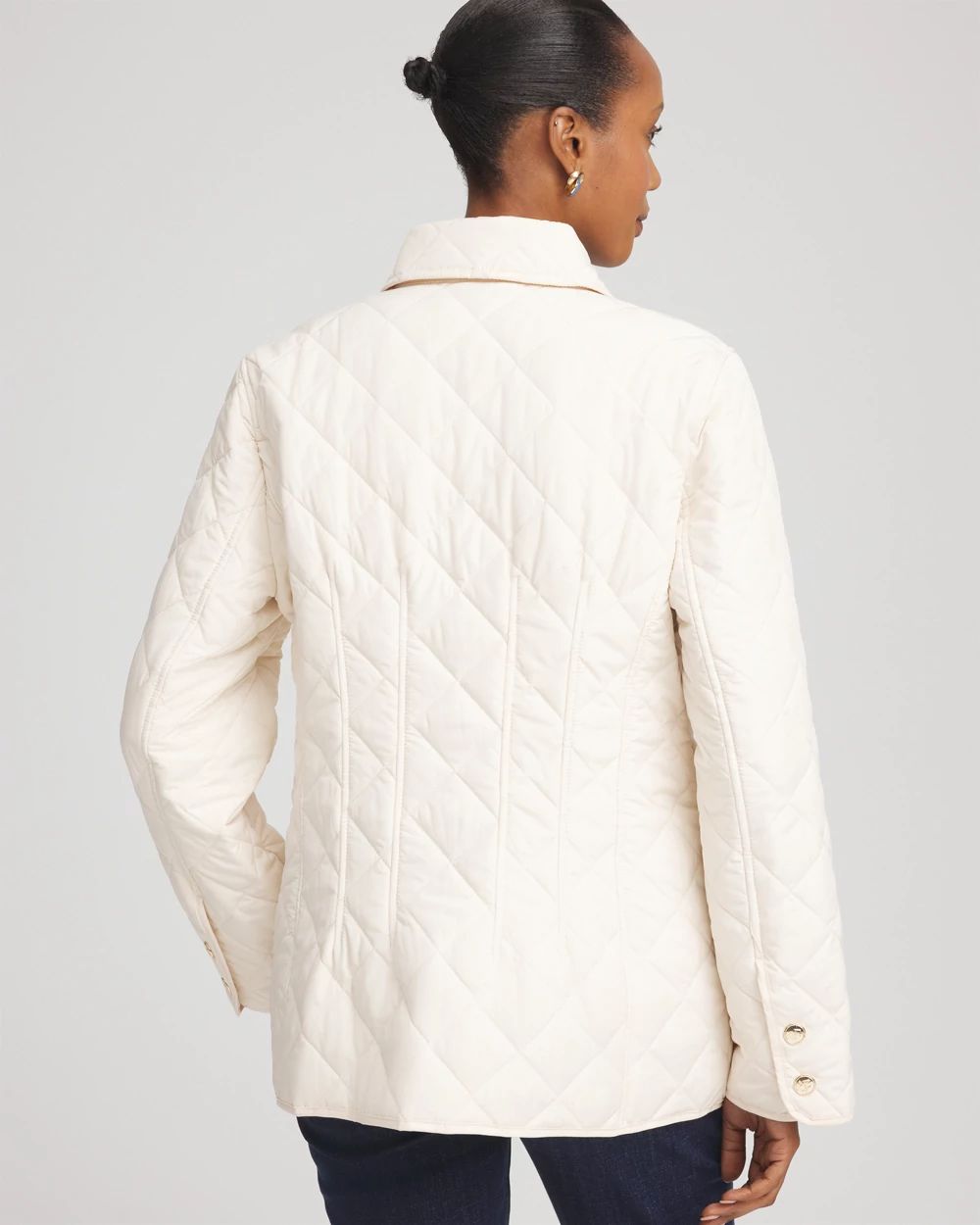 Quilted Barn Jacket click to view larger image.