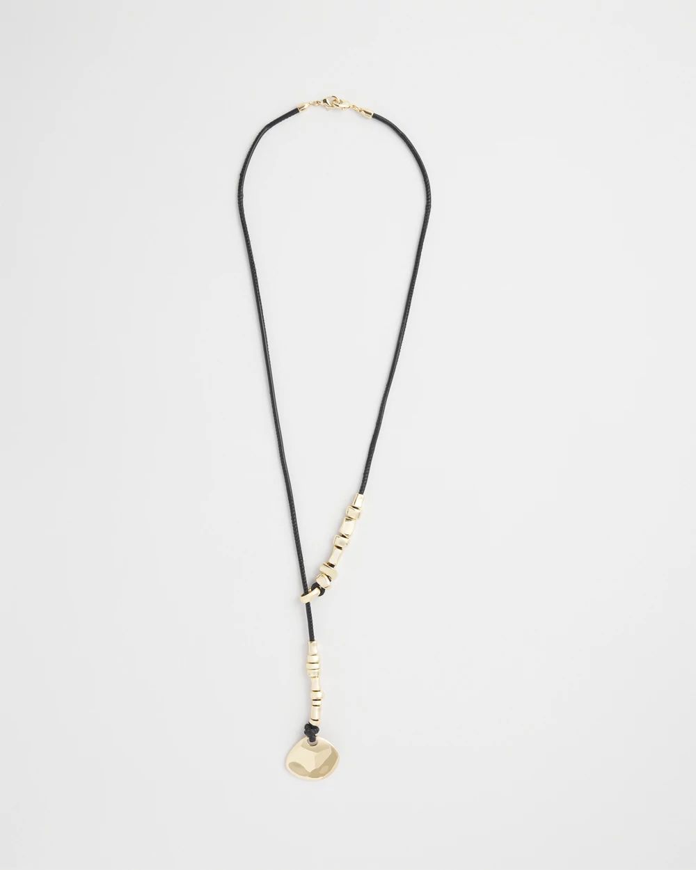 Convertible Gold Tone Y-Necklace click to view larger image.