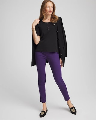 Pima Cotton Henley Tee click to view larger image.