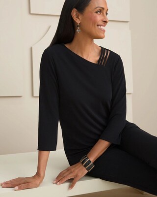 Travelers Classic Lattice-Trim Top