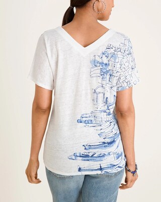 Sailboat Print Tee