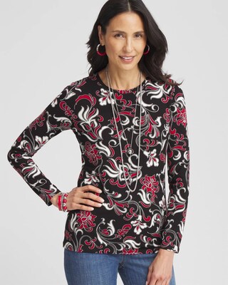 Touch of Cool™ Swirl Layering Tee