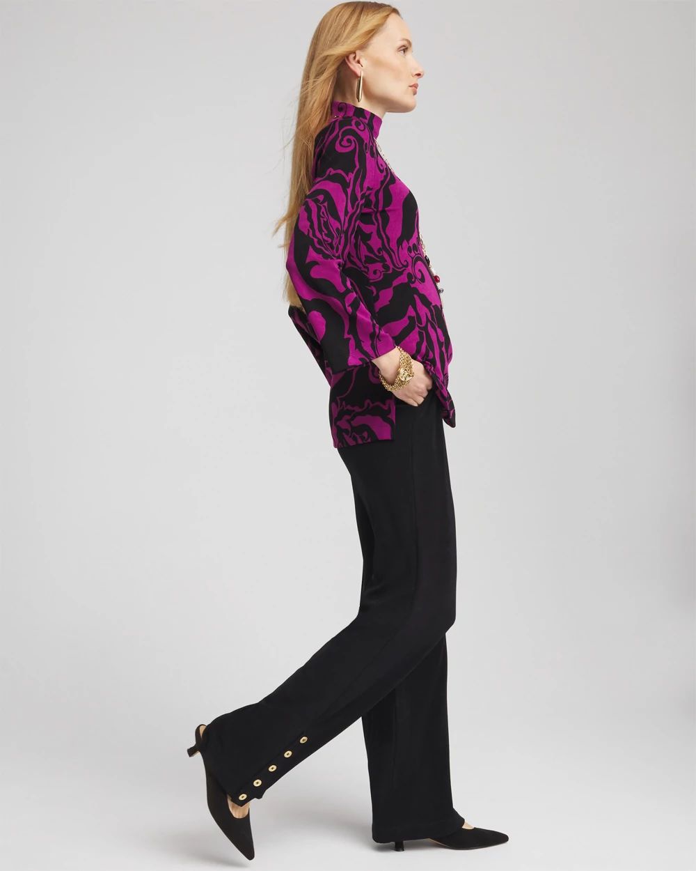 Travelers™ Straight Button Pants