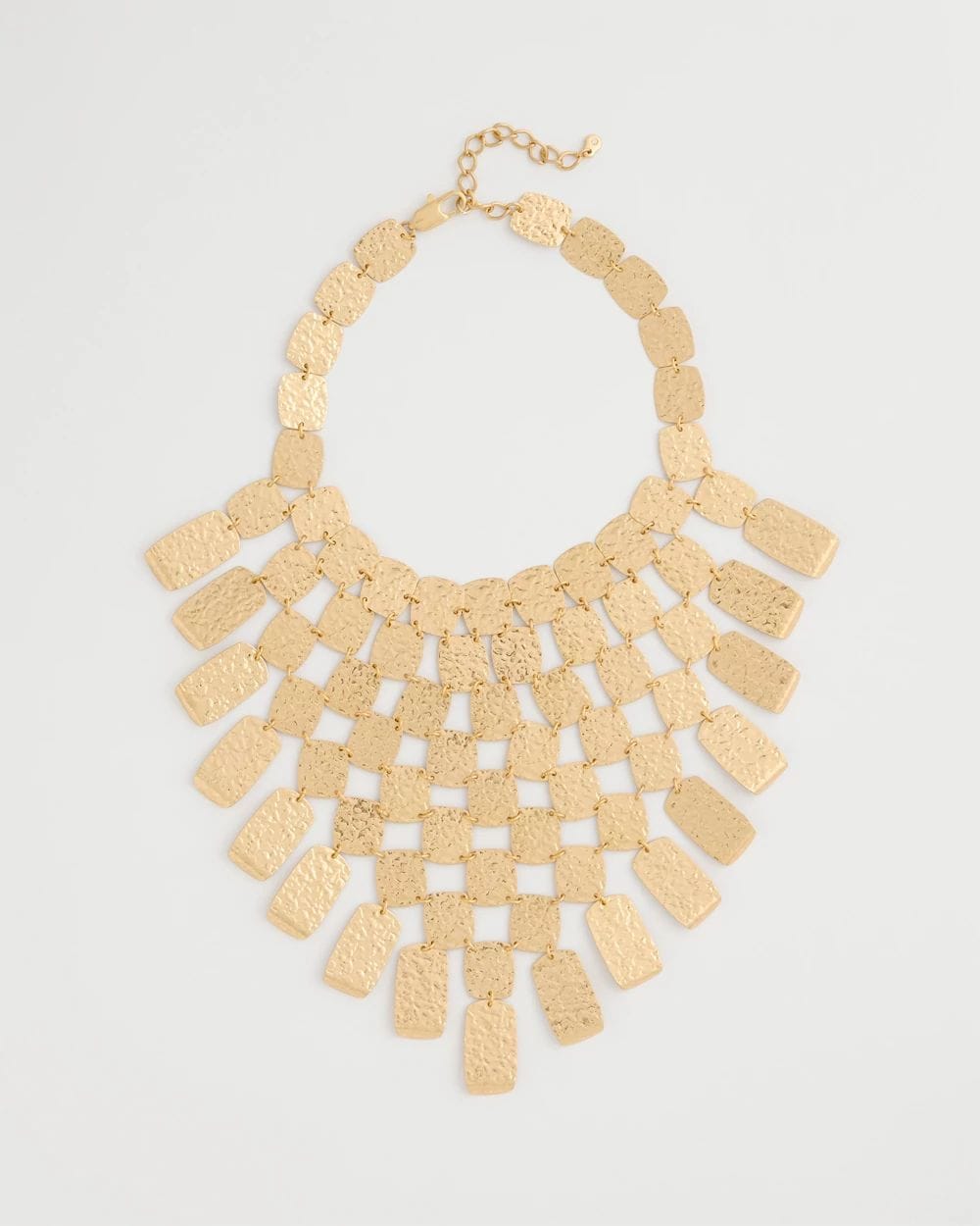 Chico's Originals Hammered Bib Necklace