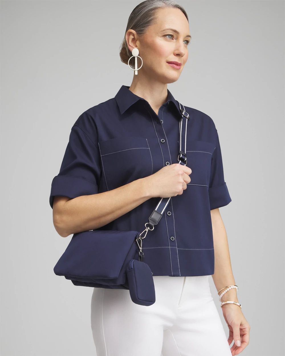 Mini Puffer Crossbody Bag
