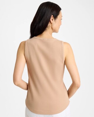 High Neck Rib Tank click to view larger image.